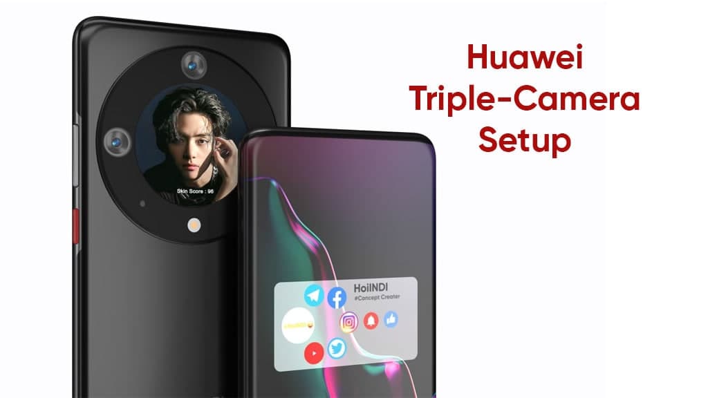 Huawei Renders Triple Camera