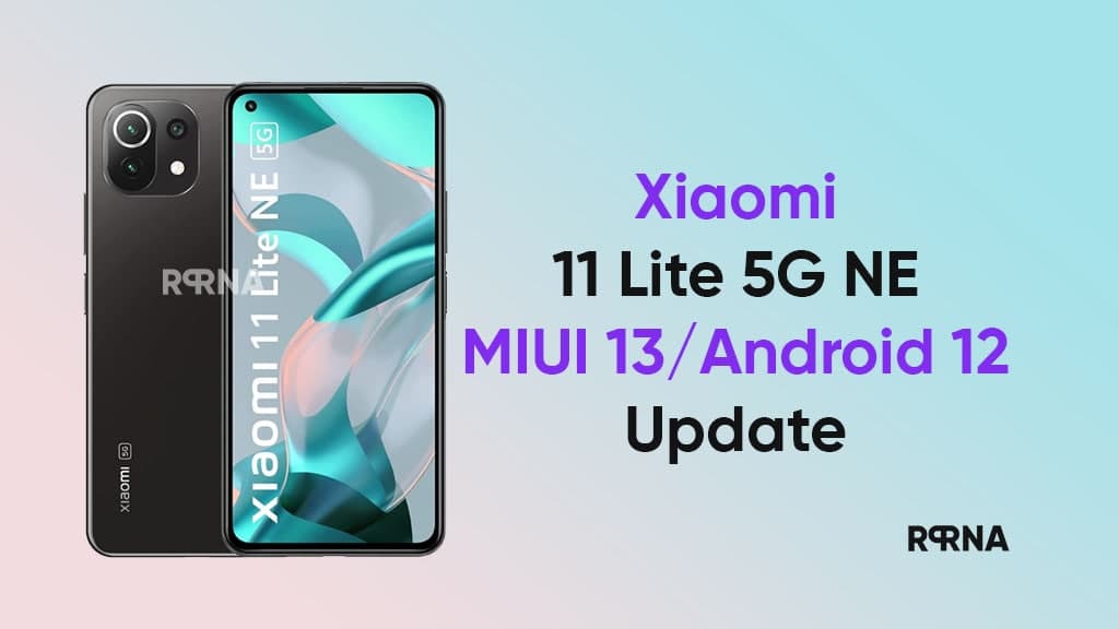 Xiaomi 11 Lite 5G NE MIUI 13 Update
