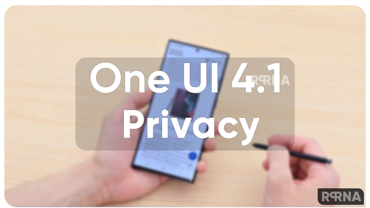 One UI 4.1 Privacy