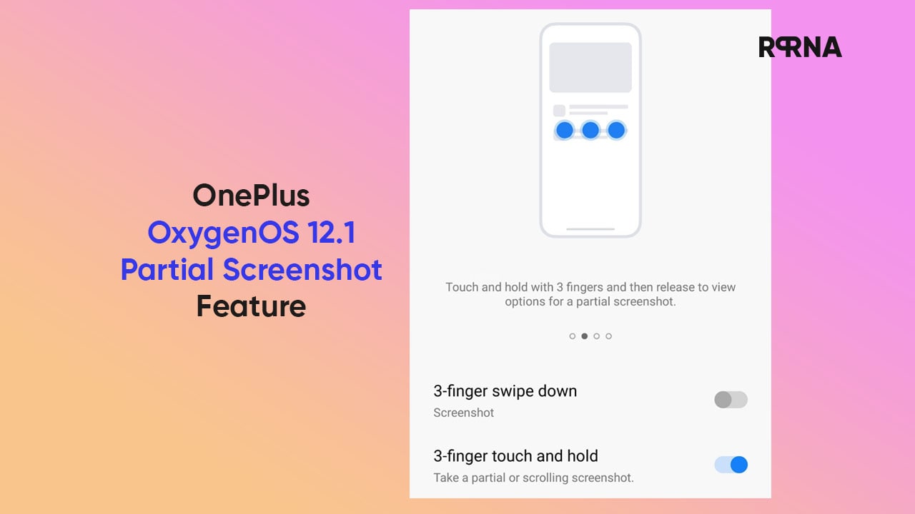 OnePlus OxygenOS 12.1 Partial Screenshot