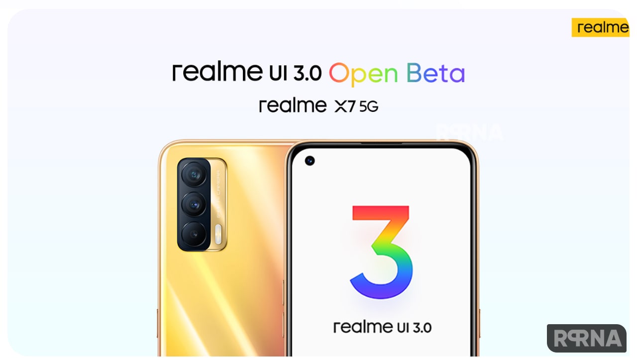 Realme X7 5G Software Update