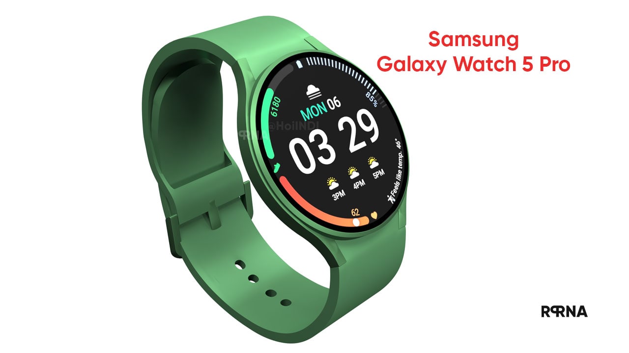 Samsung Galaxy Watch 5 Pro renders reveals elegant colors [Video]