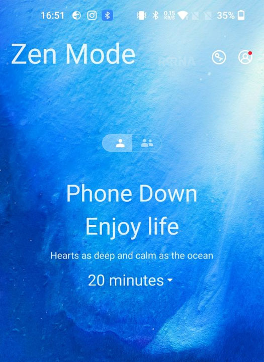 OnePlus OxygenOS 12 Zen Mode Feature