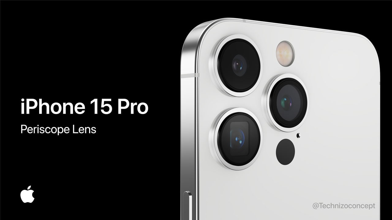 Apple iPhone 15 Pro concept renders