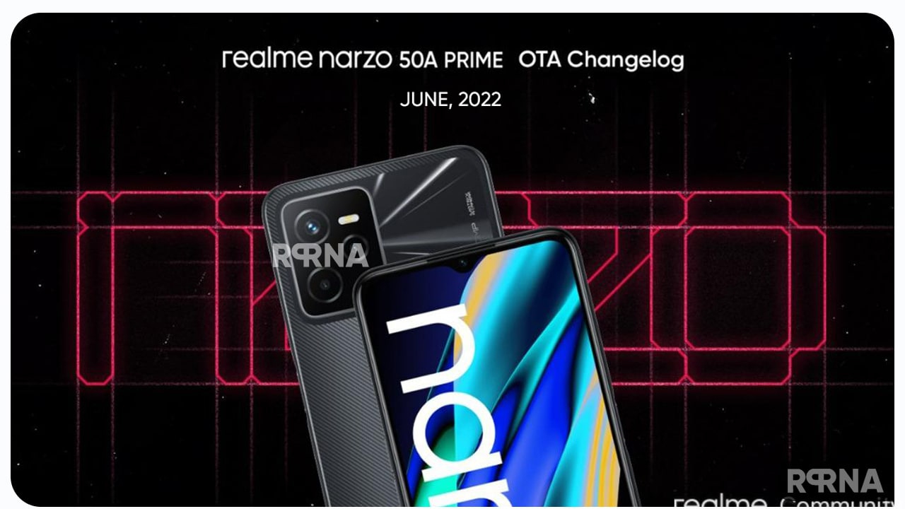 Narzo 50A Prime May 2022 Update