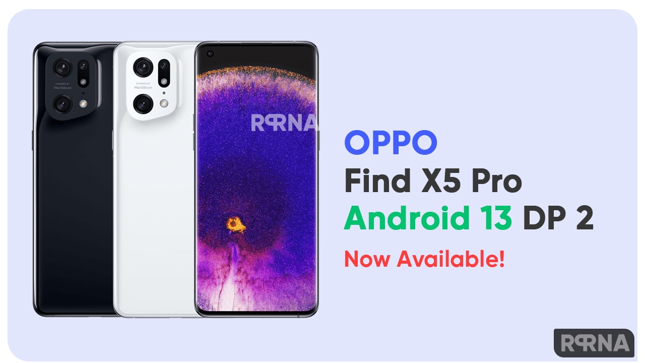 OPPO Find X5 Pro Android 13