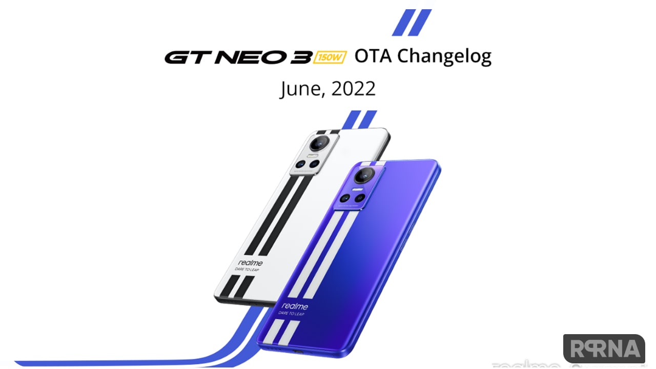 Realme GT Neo 3 May 2022 Update