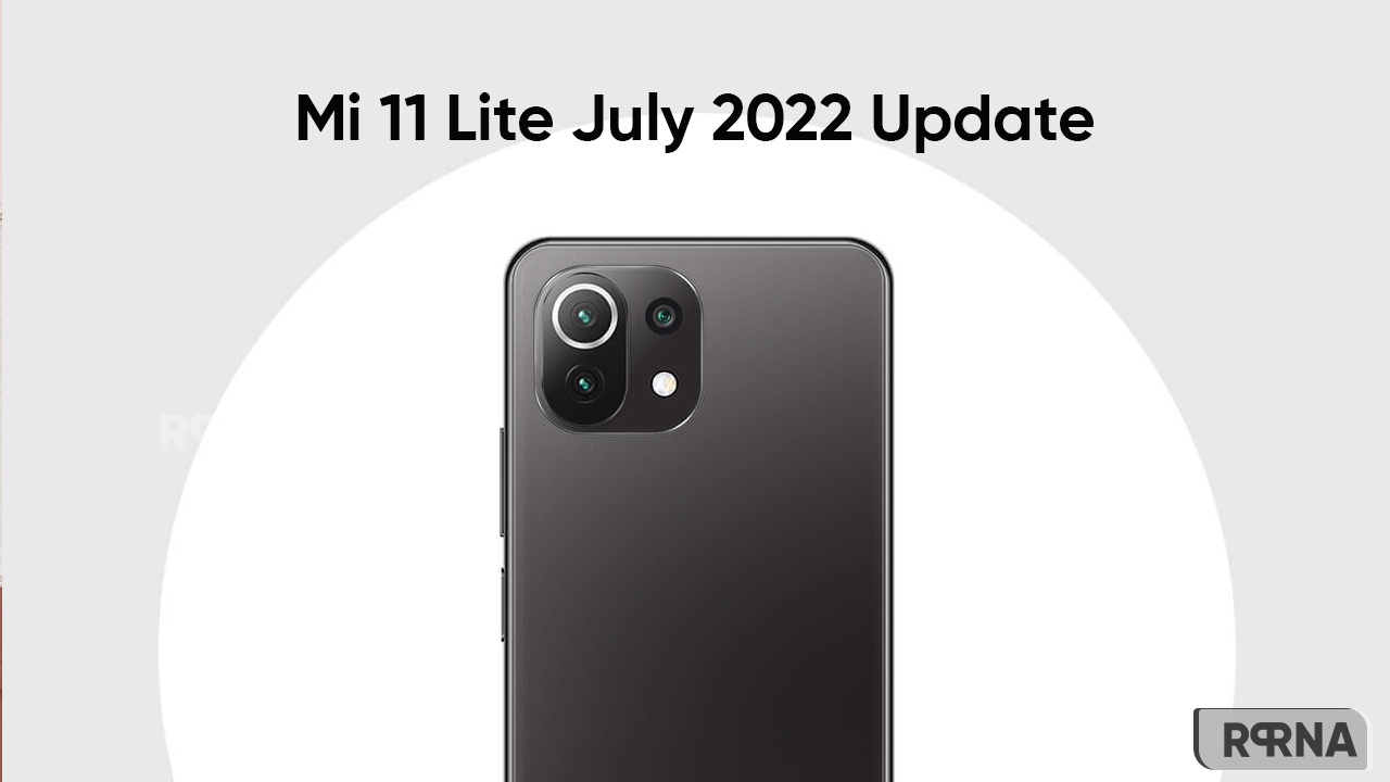 Mi 11 Lite July 2022 update