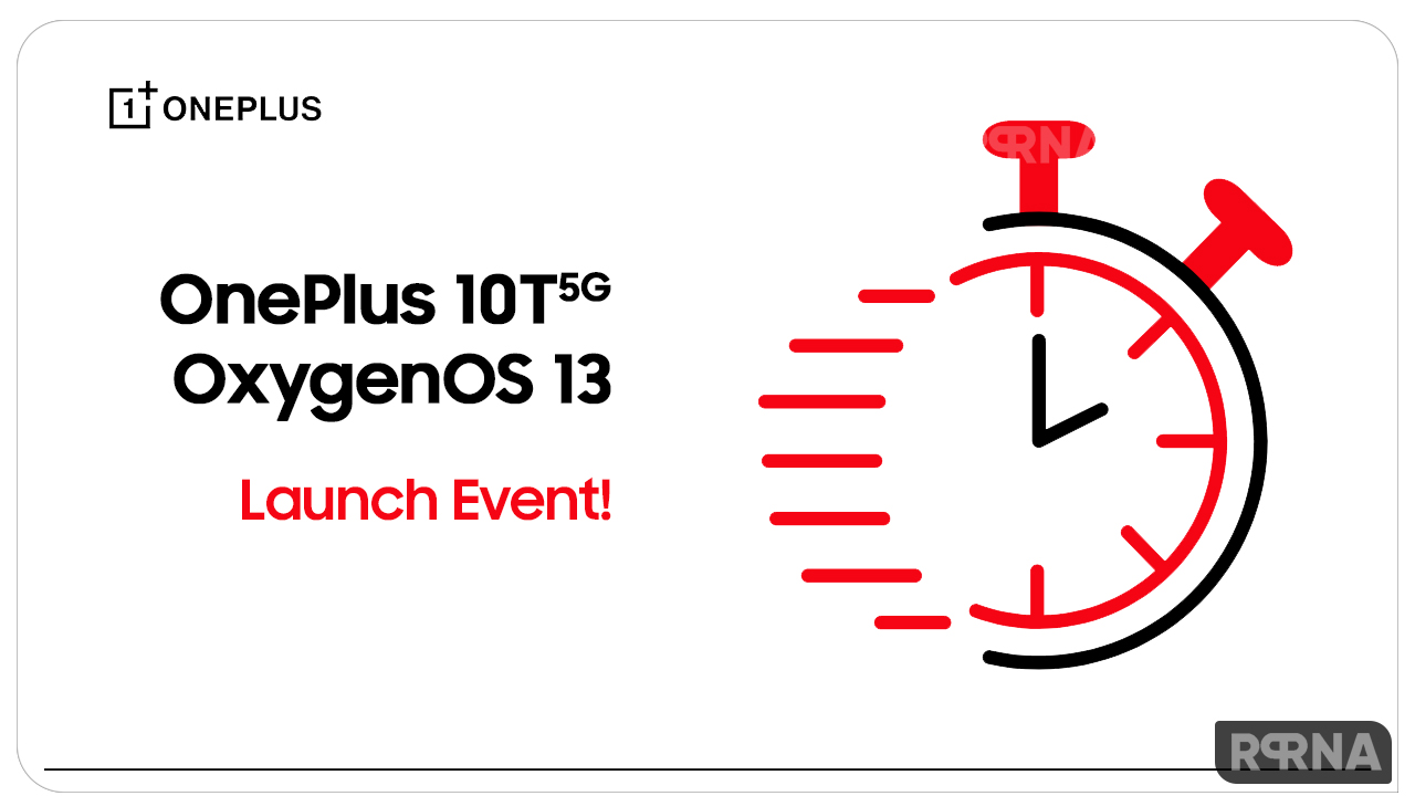 How to watch OnePlus 10T 5G and OxygenOS 13 event - Livestream - RPRNA