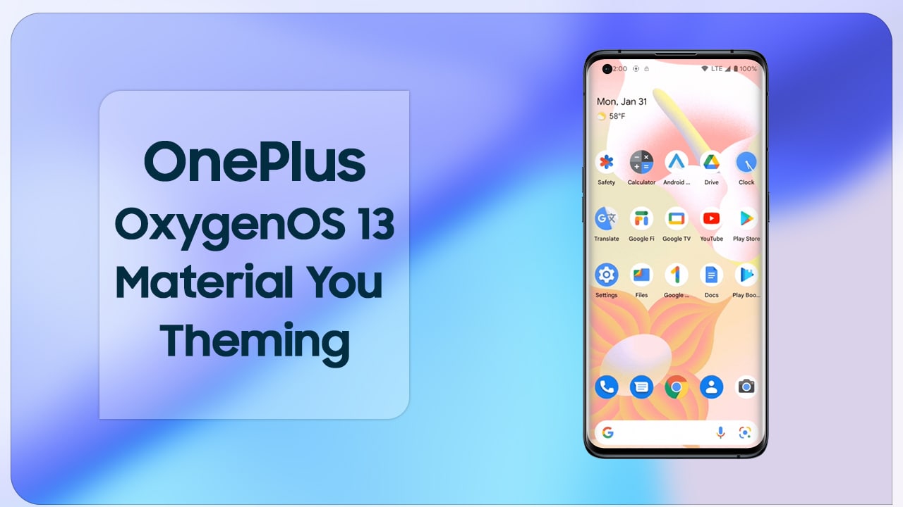OnePlus OxygenOS 13 Material You Theming 