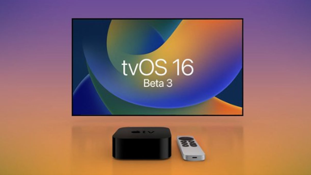 Apple released tvOS 16 Developer Preview Beta update RPRNA