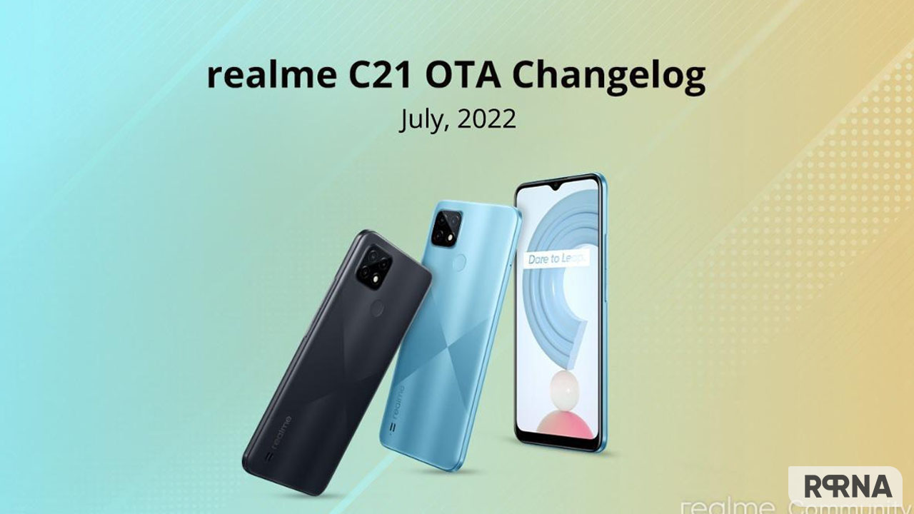 Realme C21 July 2022 update
