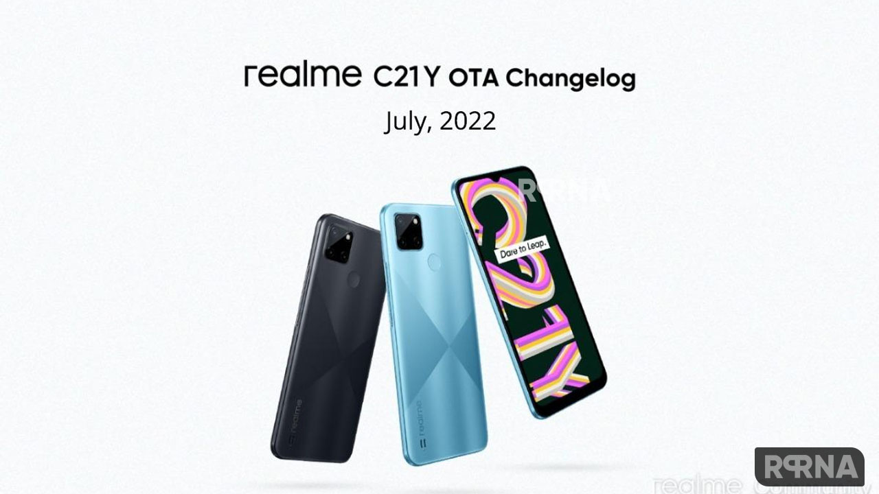 realme C21y June 2022 update