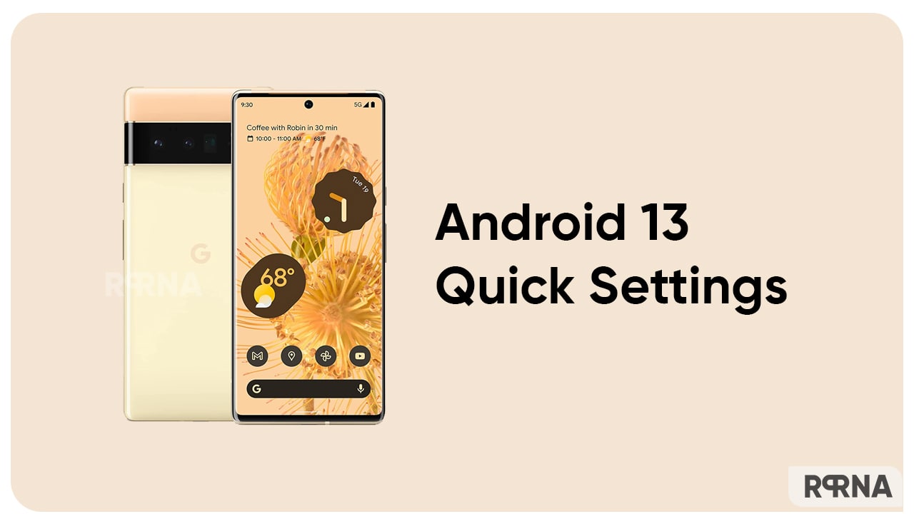 Android 13 Quick Settings
