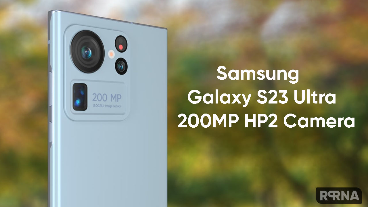 Samsung Galaxy S23 200mp camera sensor