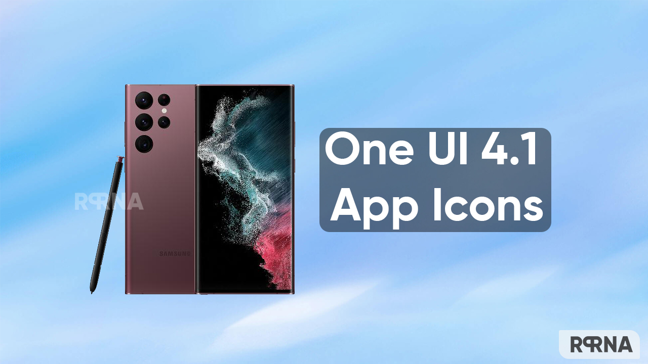 One UI 4.1 App Icons