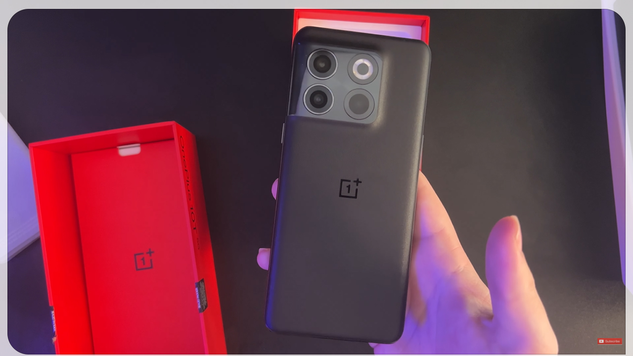 OnePlus 10T 5G unboxing video