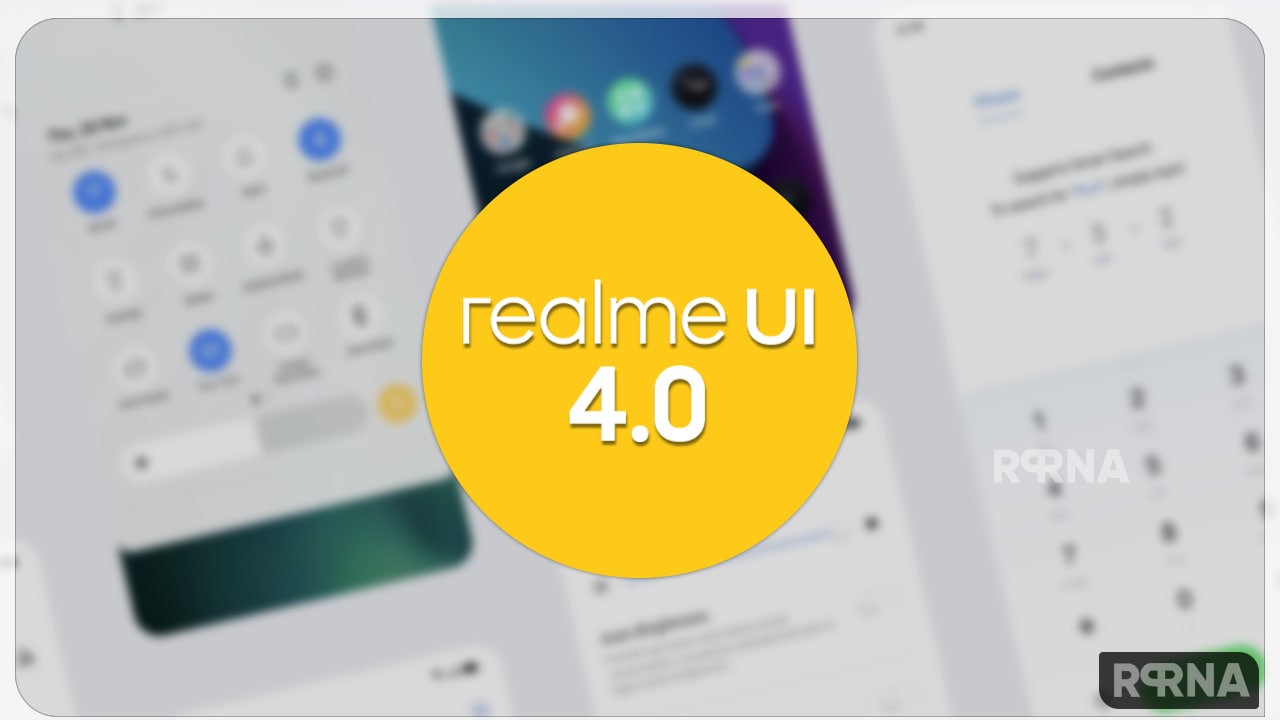 Realme UI 4.0 GT 2 GT Neo 3