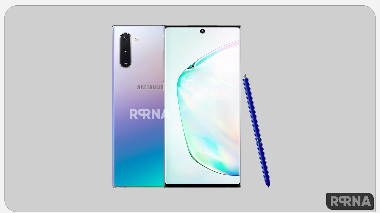 Samsung Note 10 August 2022 update US