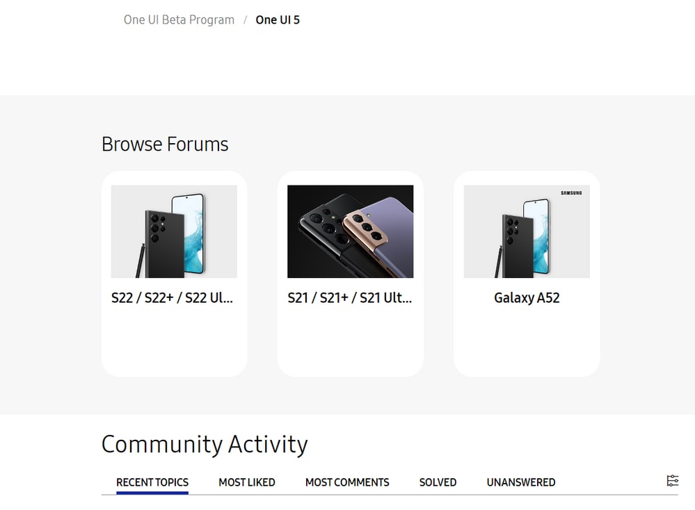 Samsung A52 One UI 5.0 forum
