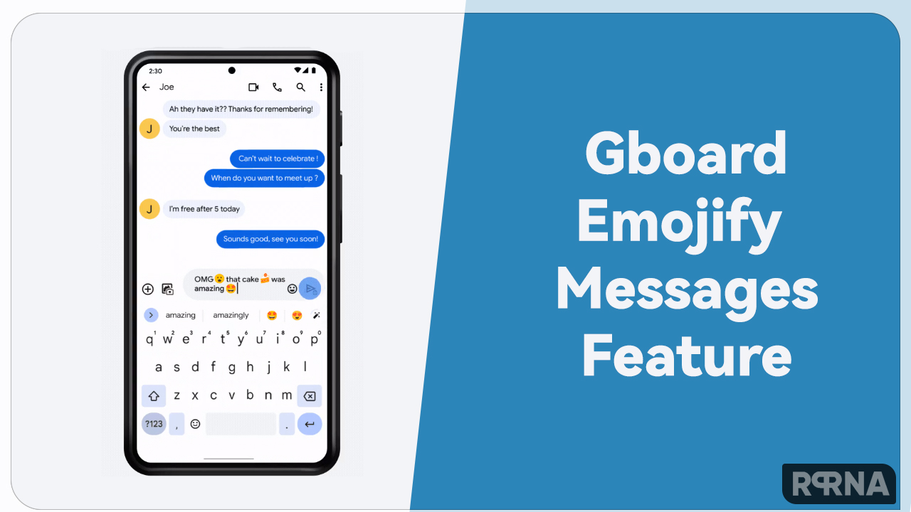 Gboard Emojify messages