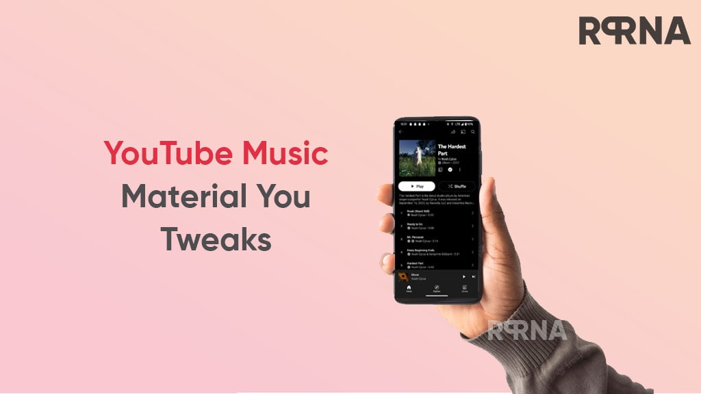 Android YouTube Music Material You