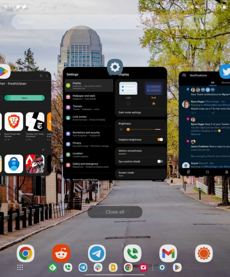 Android 12L Taskbar third party launcher
