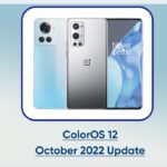 ColorOS 12 October 2022 OnePlus 9 AceuPDATE