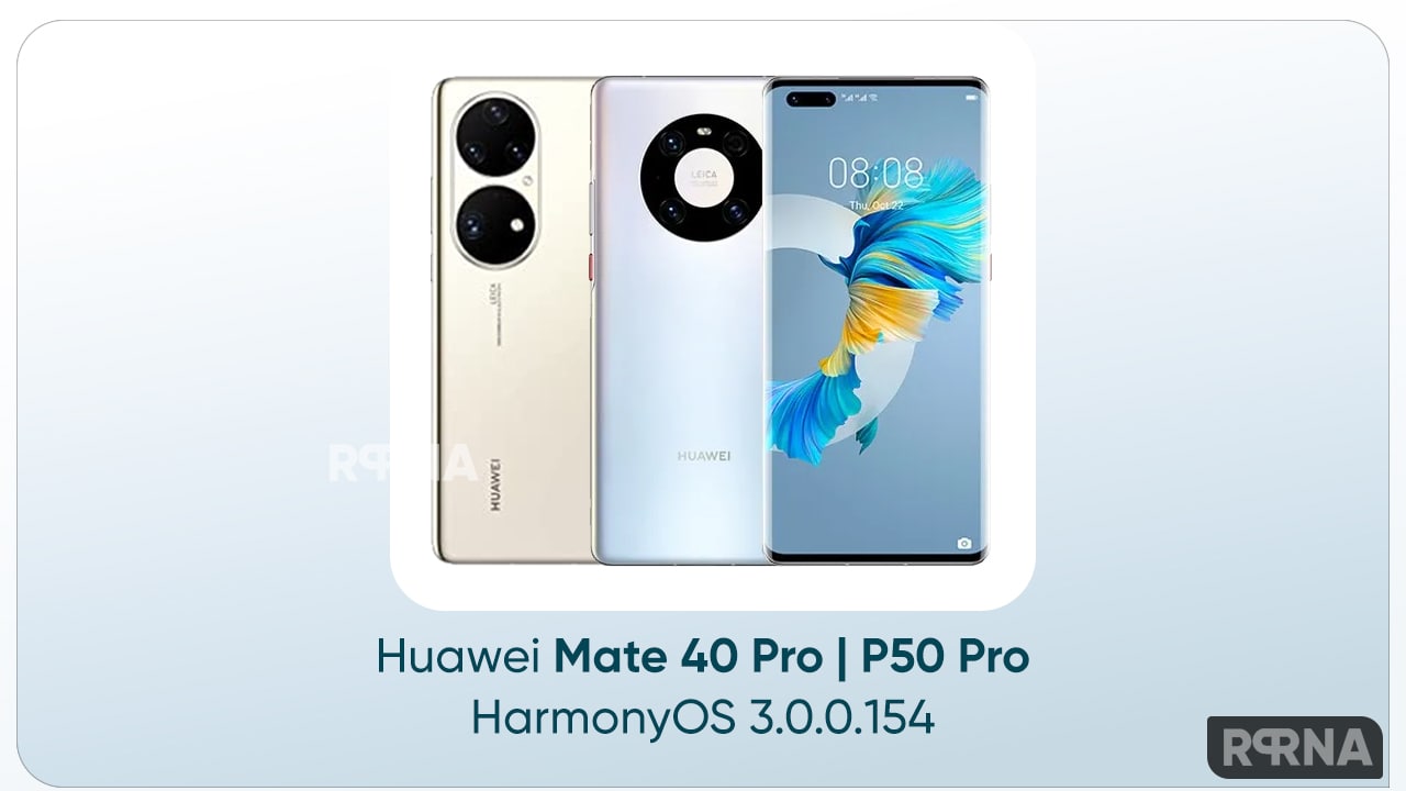 Huawei Mate 40 P50 HarmonyOS 3.0 uPDATE