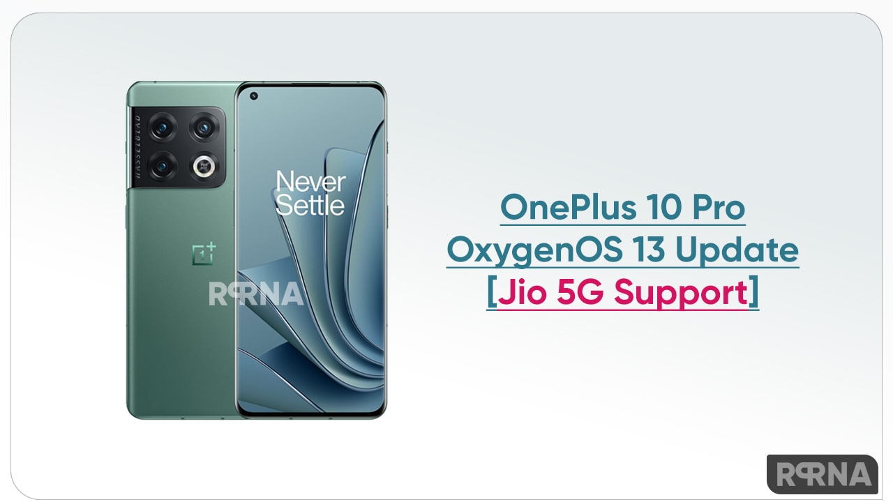 OnePlus 10 Pro 5G Ocotber 2022 Jio 5G