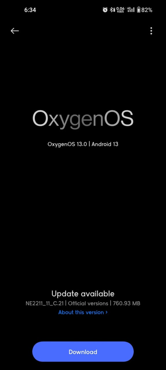 OnePlus 10 Pro 5G support OxygenOS 13
