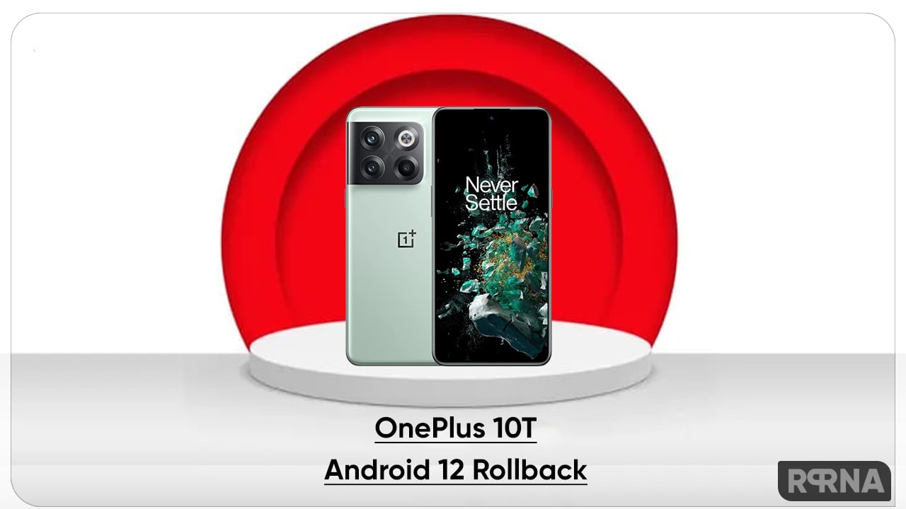 OnePlus 10T Android 13 rollback