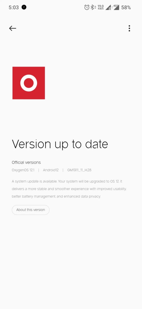 OnePlus 7 OxygenOS 12 Download
