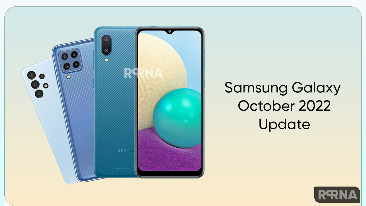 Samsung October 2022 Galaxy A02 update
