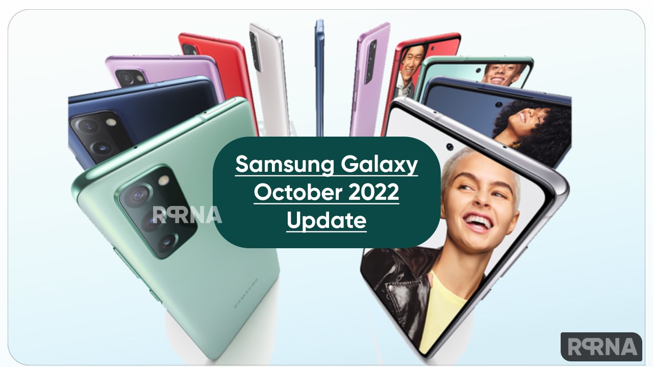 Samsung Galaxy Update October 2022 S20