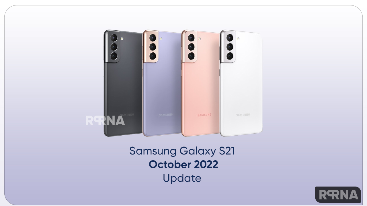 Samsung Galaxy S21 October 2022
