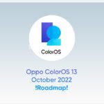 colorOS 13 roadmap devices october 2022