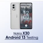 Nokia X30 Android 13 testing