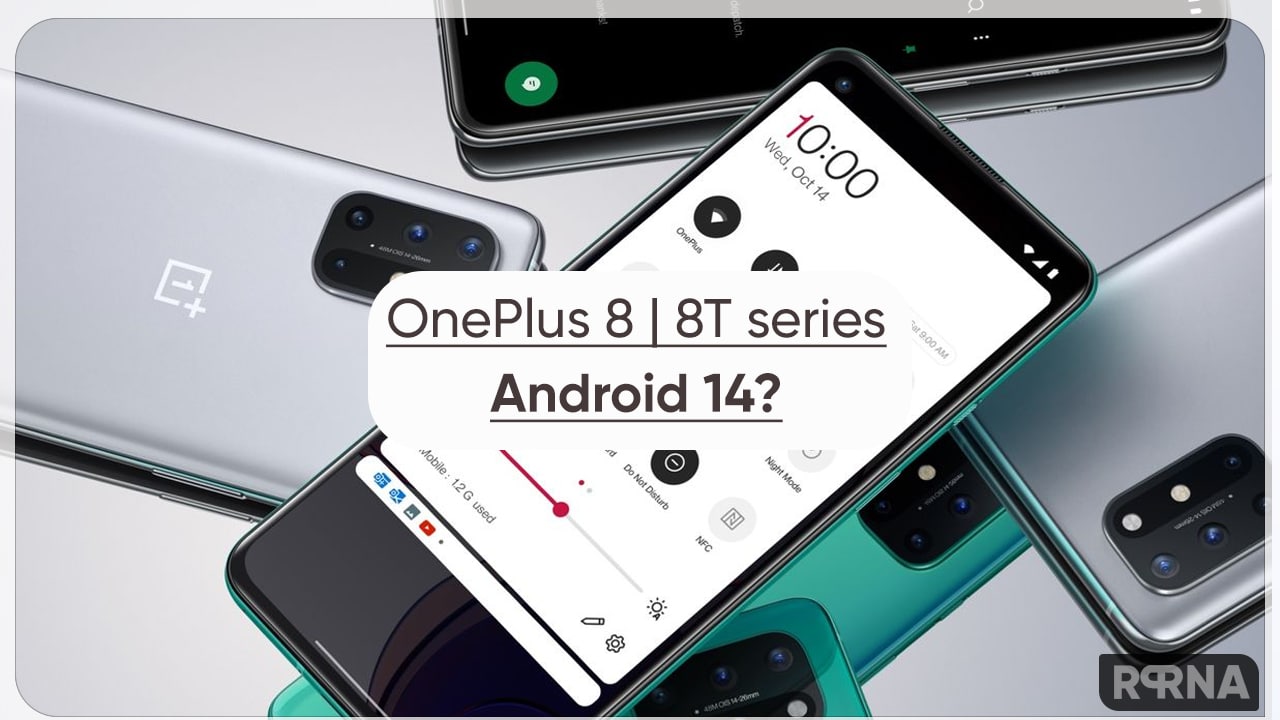 OnePlus 8 and 8T Android 14 update