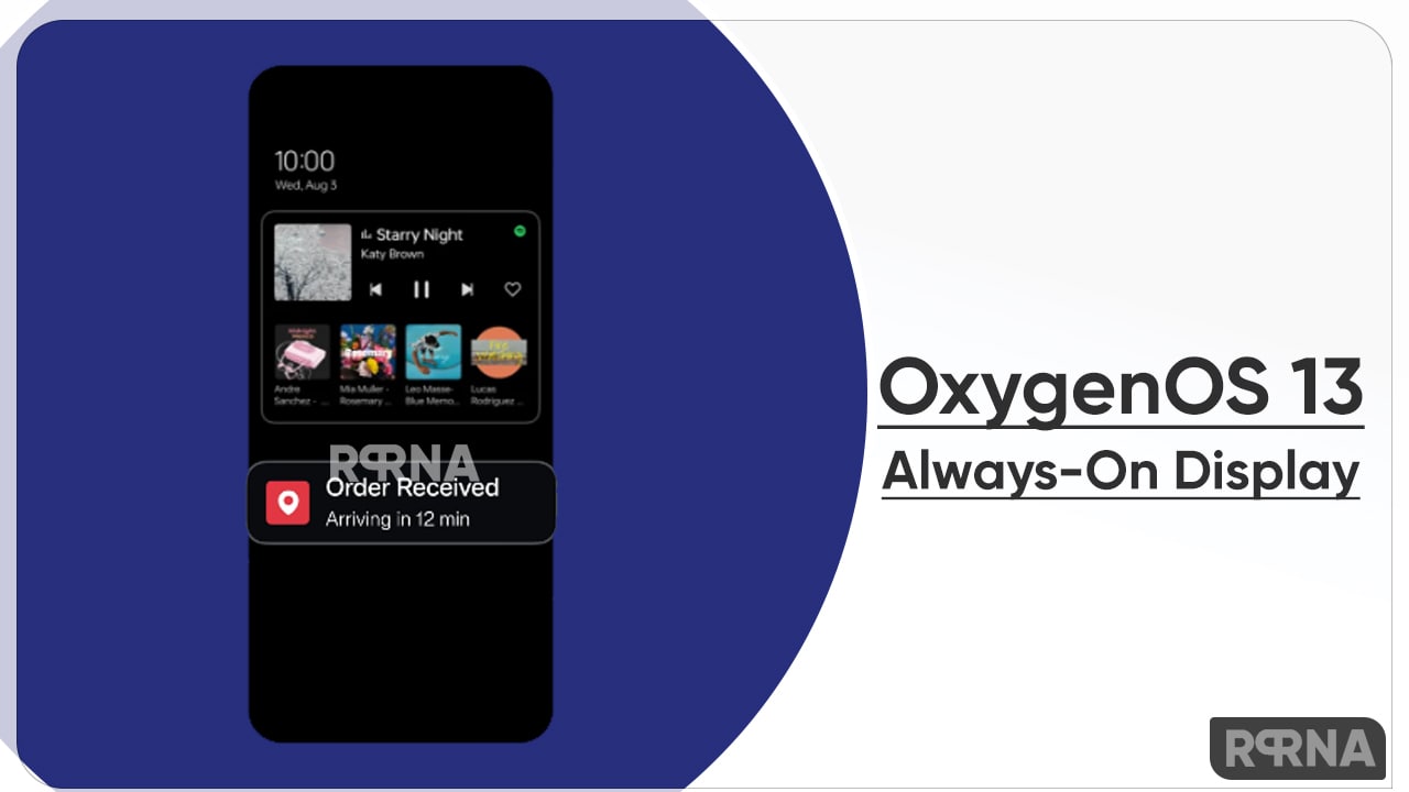OnePlus OxygenOS 13 Always On Display