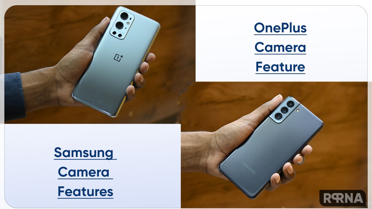OnePlus Samsung camera features
