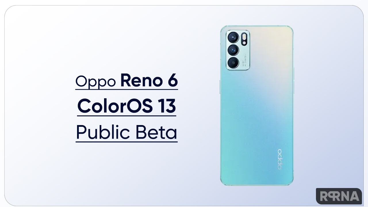 Oppo Reno 6 5g ColorOS 13 Beta \