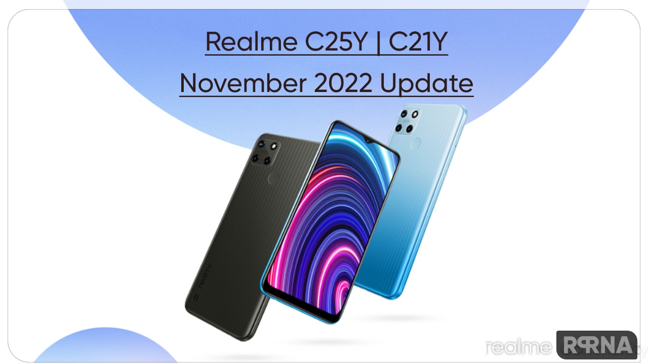 Realme C21Y C25Y November 2022 update