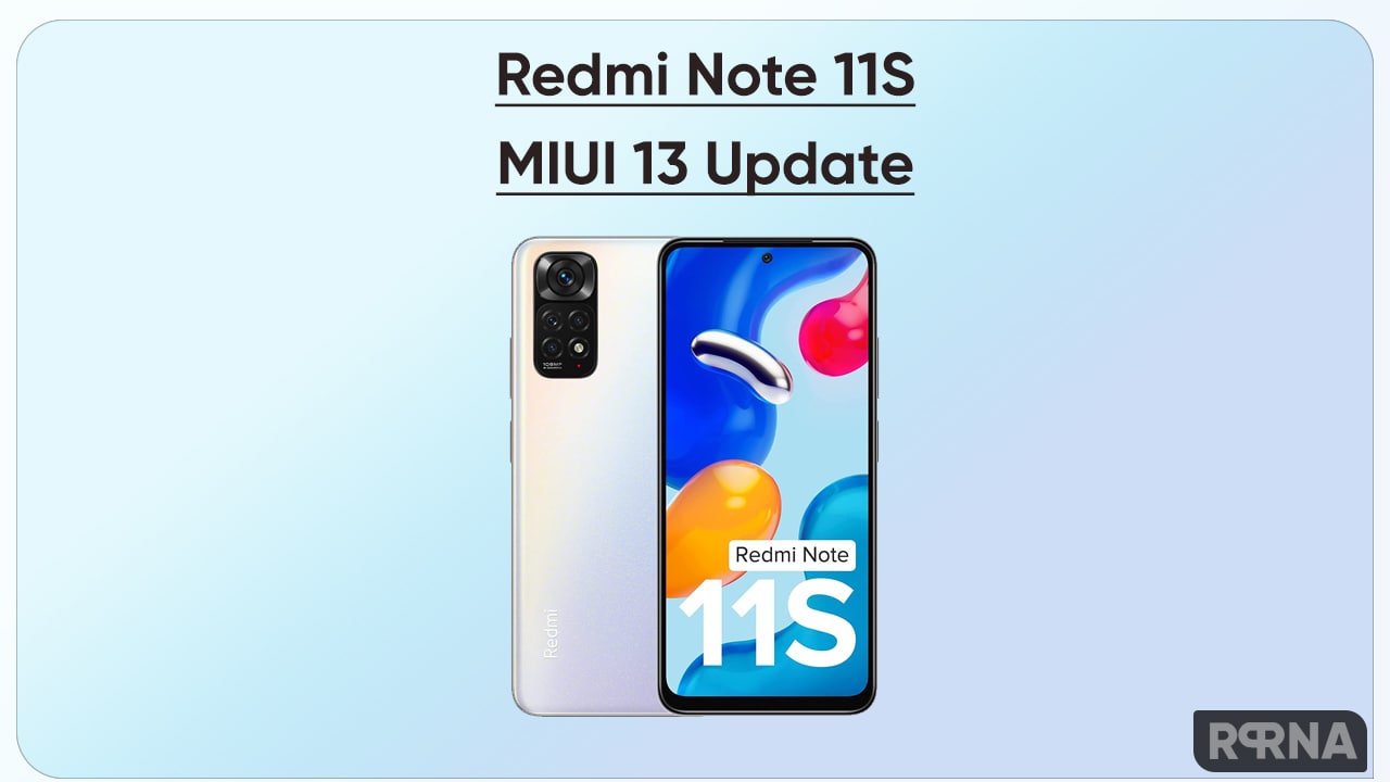 Redmi Note 11S MIUI 13 update