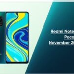 Redmi Note 9 November 2022 update