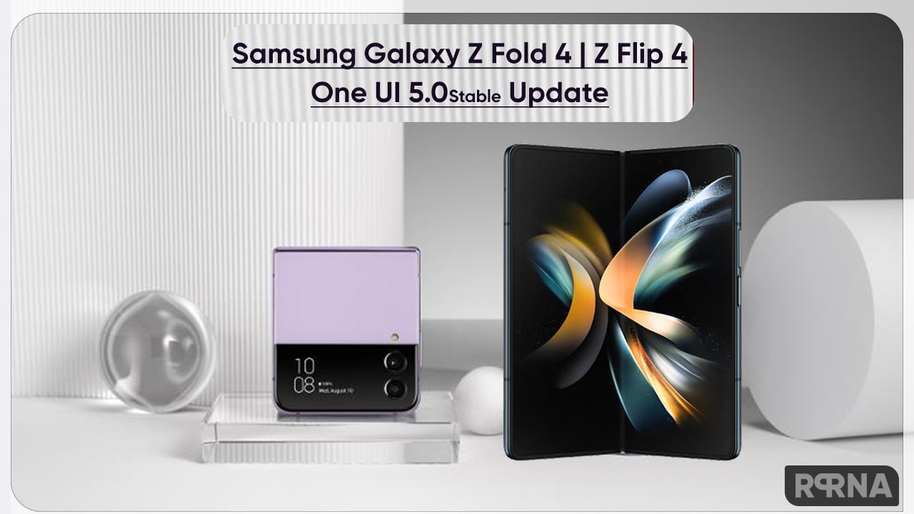 Samsung Galaxy Z Fold 4 and Z Flip 4 One UI 5.0 update stable