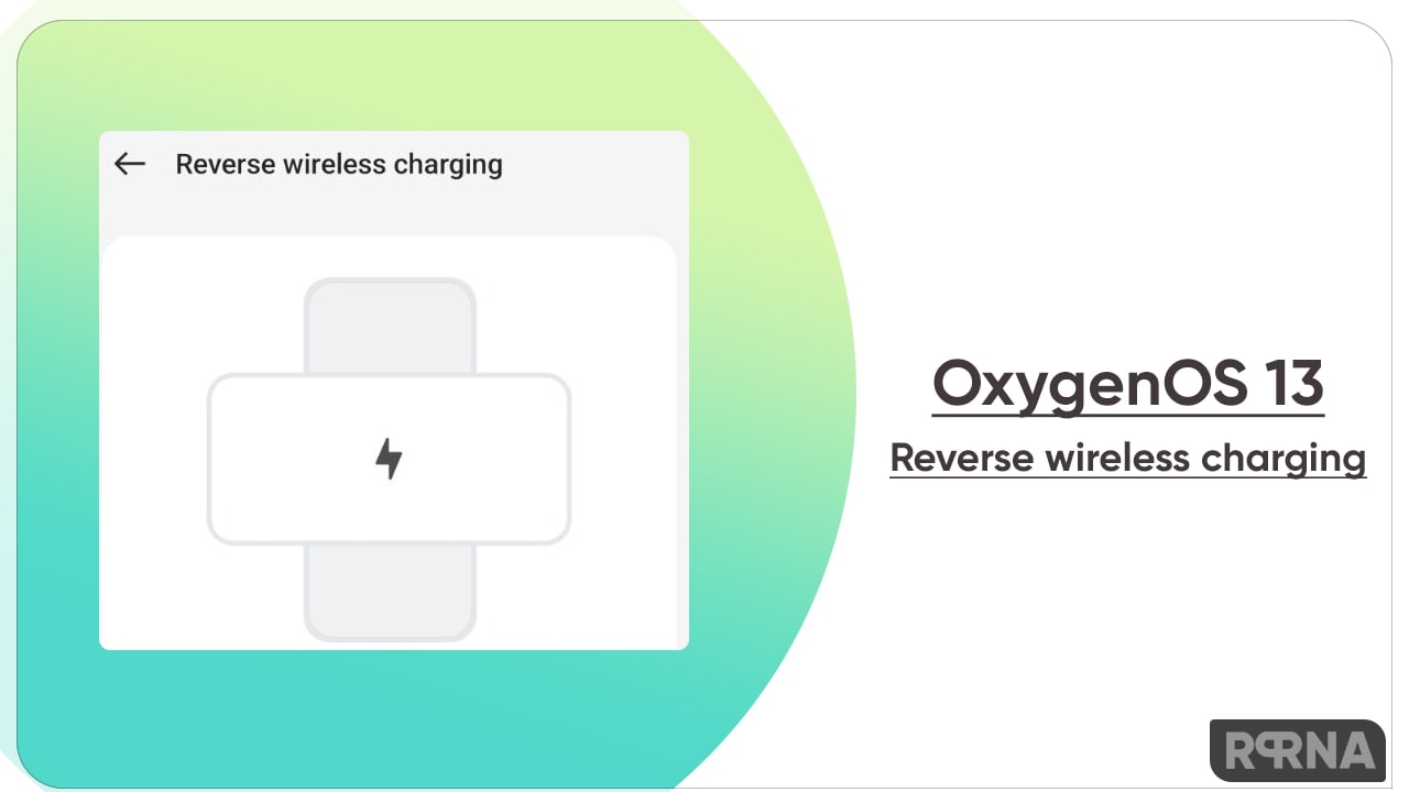 OxygenOS OnePlus Reverse wireless charging