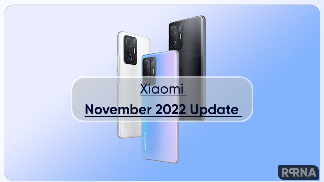 Xiaomi November 2022 update 11t