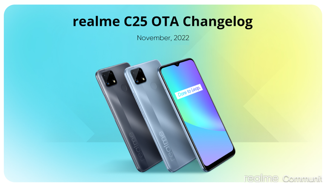 Realme C25 November 2022 update