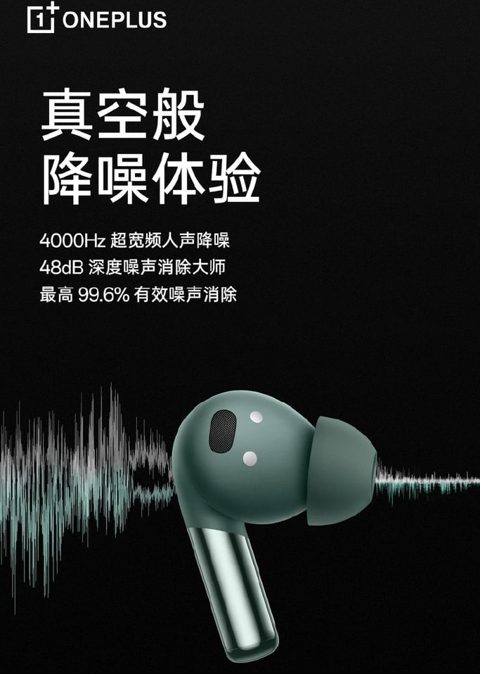 OnePlus Buds Pro 2 will feature 48dB deep active noise cancellation